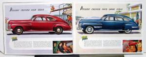 1941 Oldsmobile 66 68 76 78 96 98 Canadian Sales Brochure & Specifications