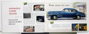 1941 Oldsmobile 66 68 76 78 96 98 Canadian Sales Brochure & Specifications