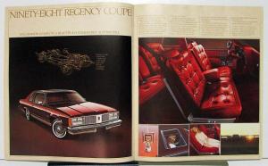 1979 Oldsmobile 98 Delta 88 Toronado Custom Cruiser Canadian Sales Brochure