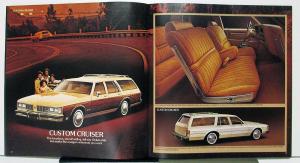 1980 Oldsmobile Delta 88 Custom Cruiser 98 Toronado Canadian Sales Brochure