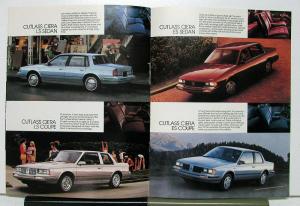 1983 Oldsmobile Cutlass Ciera Canadian Sales Brochure