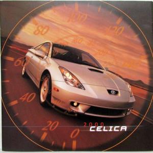 2000 Toyota Celica Sales Folder