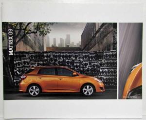 2009 Toyota Matrix Sales Brochure