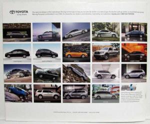 2009 Toyota Matrix Sales Brochure