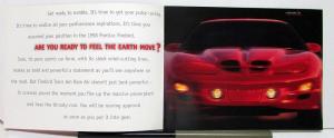 1998 Pontiac Firebird Canadian Sales Brochure