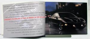 1998 Pontiac Firebird Canadian Sales Brochure