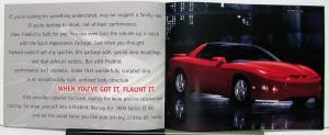 1998 Pontiac Firebird Canadian Sales Brochure