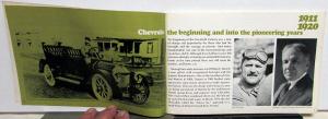 1911 To 1969 The Chevrolet Story Brochure Historical Review Book Original