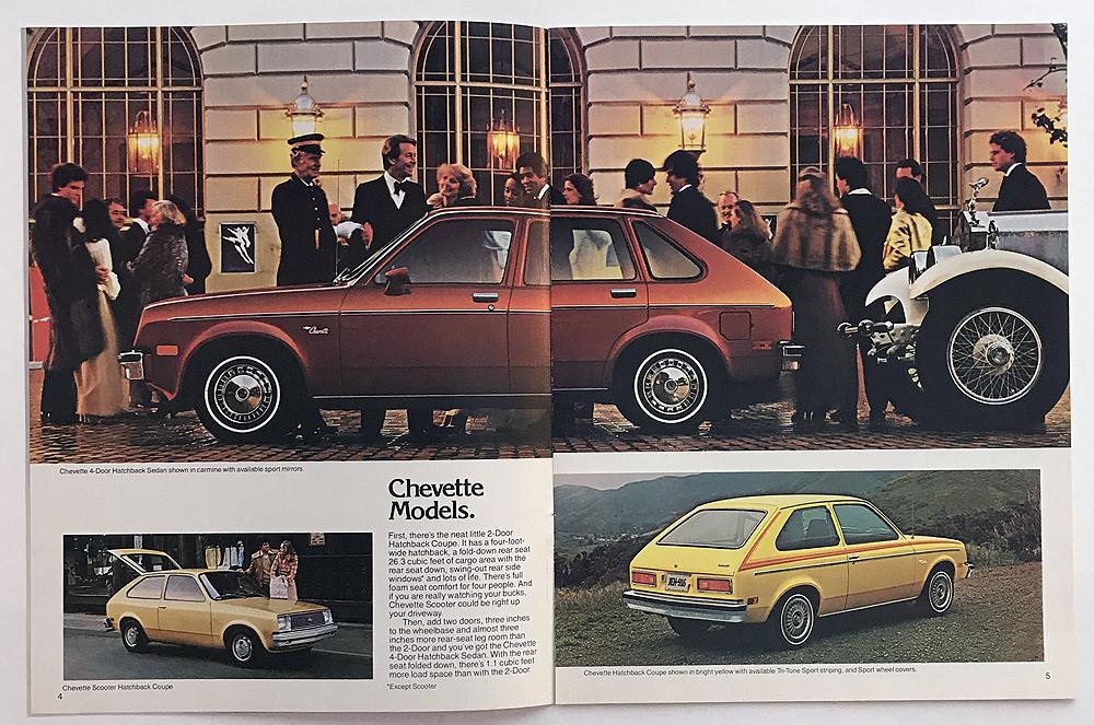 1979 Chevrolet Chevette Canadian Sales Brochure