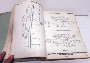 1953-56 Studebaker Body Parts Book Commander Champion President Golden Hawk