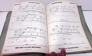 1953-56 Studebaker Body Parts Book Commander Champion President Golden Hawk