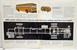 1968 GMC School Bus Chassis Truck Sales Brochure Original