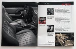 1998 Chevrolet Camaro Canadian Sales Brochure