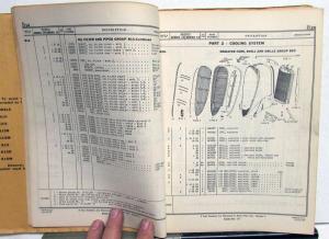 1937-38 Studebaker Truck Dealer Master Parts Catalog Book K10 J15 K15 Original