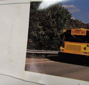 1993 International Harvester School Bus Drivers Guide to Safer Driving