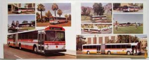 1980-1985 MAN SG-310 Articulated Bus Photo Sheet - Set of 2