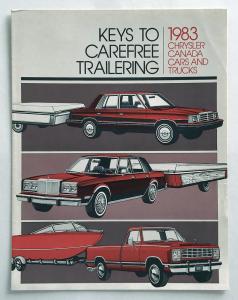 1983 Chrysler Keys To Carefree Tailering Canadian Sales Brochure