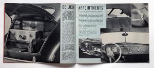 1938 Ford V8 Model 81A 82A Sedan Coupe Canadian Sales Brochure