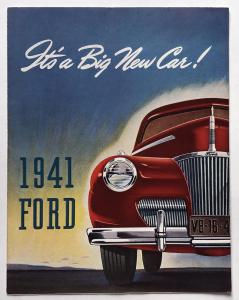 1941 Ford V8 Model 11A Sedan Convertible Coupe Canadian Sales Folder