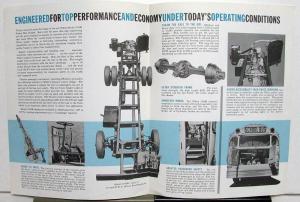 1960 White Pusher Bus Chassis Sales Brochure