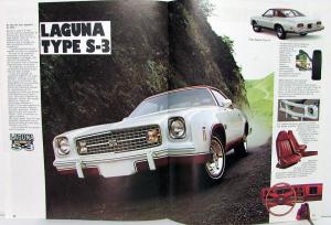 1974 Chevrolet Chevelle Malibu Classic Laguna S3 Spanish Text Sales Brochure