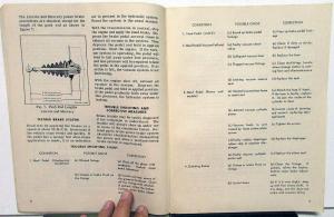 1953 Mercury Dealer Service Shop Manual Power Brakes Steering Repair Adjustment