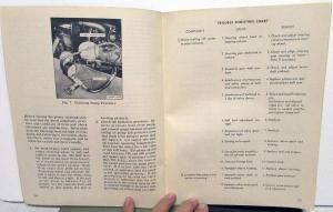 1953 Mercury Dealer Service Shop Manual Power Brakes Steering Repair Adjustment