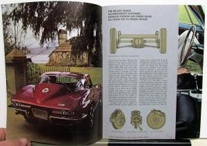 Chevrolet 1966 Corvette Sting Ray Sales Brochure Original