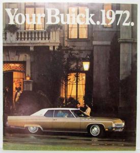 1972 Buick Sales Brochure Riviera LeSabre Skylark SportWagon - Canadian REVISED