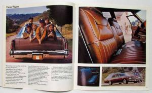 1972 Buick Sales Brochure Riviera LeSabre Skylark SportWagon - Canadian REVISED