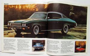 1972 Buick Sales Brochure Riviera LeSabre Skylark SportWagon - Canadian REVISED