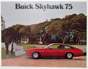 1975 Buick Skyhawk Sales Brochure - Canadian