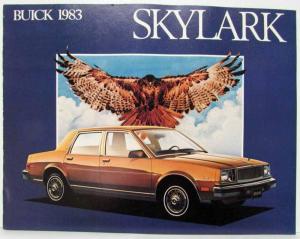 1983 Buick Skylark Sales Brochure - Canadian