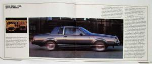 1984 Buick Regal Sales Brochure - Canadian - French Text