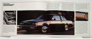 1984 Buick Regal Sales Brochure - Canadian - French Text