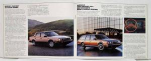 1984 Buick Century Sales Brochure - Canadian - French Text