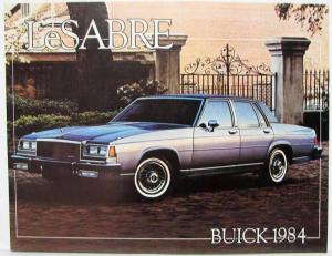 1984 Buick Skylark Sales Brochure and LeSabre Folder - Canadian