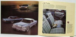 1975 Cadillac Sales Brochure Fleetwood Eldorado DeVille Calais - Canadian