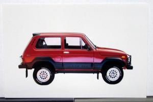 1992 Martorelli UAZ Samara Niva Press Kit In Italian Text