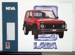 1992 Martorelli UAZ Samara Niva Press Kit In Italian Text