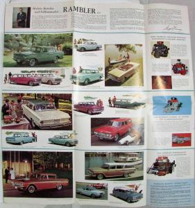 1962 AMC Rambler Sales Folder - German Text