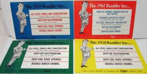 1962 AMC Used Car Sales-Action Kit with Envelope