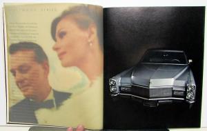 1968 Cadillac Fleetwood Brougham 60 Special Eldorado 75 Limo Sales Brochure Orig