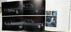 1968 Cadillac Fleetwood Brougham 60 Special Eldorado 75 Limo Sales Brochure Orig