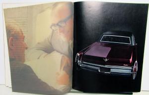 1968 Cadillac Fleetwood Brougham 60 Special Eldorado 75 Limo Sales Brochure Orig