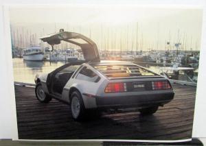 1981 Presenting the DeLorean Dealer Sales Brochure Folder Features Original