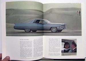 1964 Cadillac Fleetwood 62 Deville Series Prestige Sale Brochure W/Env Orig