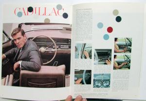1964 Cadillac Fleetwood 62 Deville Series Prestige Sale Brochure W/Env Orig