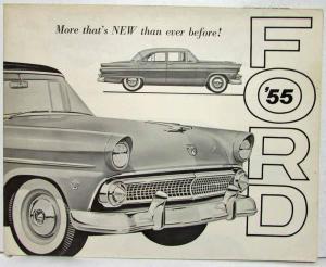 1955 Ford Mainline & Customline Sales Folder - Canadian