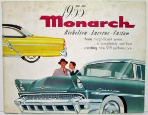 1955 Monarch Richelieu Lucerne Custom Sales Brochure - Canadian